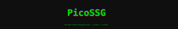 PicoSSG
