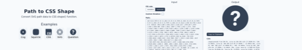 Path to CSS Shape