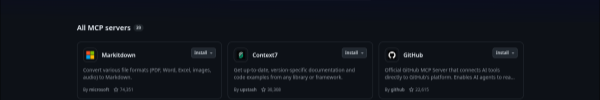 Github MCP Registry